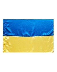 Флаг Украины из атласной ткани